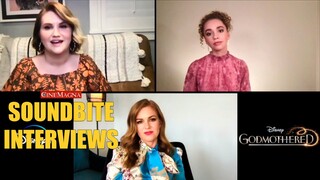 Godmothered Movie Cast Interview - Isla Fisher & Jillian Shea Spaeder