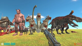 Granade Launcher VS Every Unit. Animal Revolt Battle Simulator