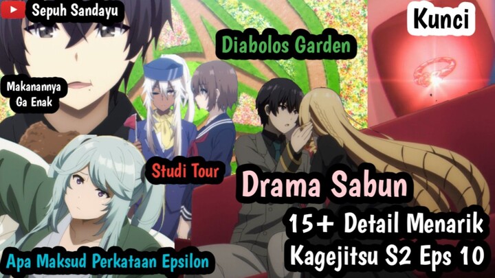 15+ Detail Menarik Yang Mungkin Kalian Lewatkan | Kage no Jitsuryokusha S2 Eps 10