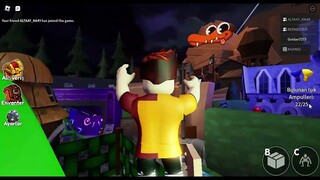 MAVİ CANAVARDAN KAÇTIK !!!  ROBLOX RAİNBOW FRİENDS 2