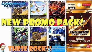 New Digimon TCG Promo Pack Revealed! 6 GREAT New Promo Cards! (Digimon TCG News)