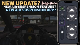 New Air Suspension Feature and App? Car Parking Multiplayer New Update? | what if