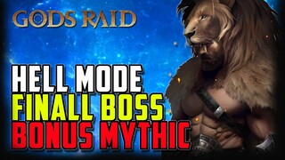 Hell Mode Final Boss - Gods Raid Team Battle RPG