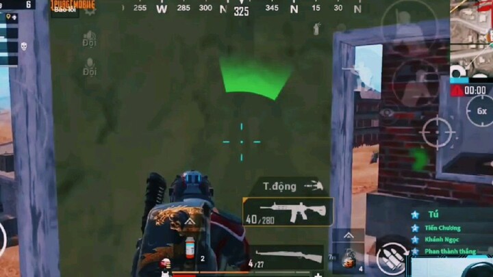 Pubg mobile combo tên vũ kho tên lửa