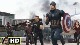 CAPTAIN AMERICA CIVIL WAR "Airport Battle Begins" Clip (2016)