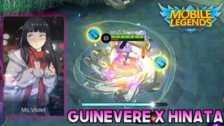 GUINEVERE SKIN SCRIPT HINATA EPIC MATHILDA PATCH - MOBILE LEGENDS