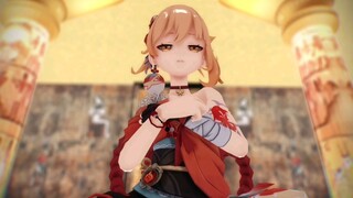 [Animasi]MMD 3D Genshin Impact - Yoimiya dari Mesir