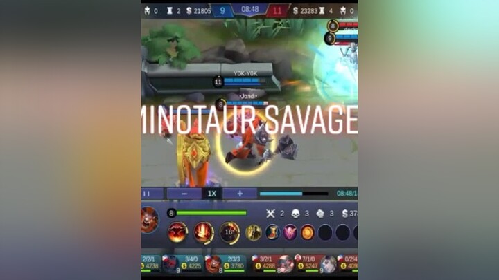 Minotaur Savage? No way! Followme#SubscribesTomyYT#JandiGaming# Request gameplay just commentthanky