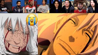 Jiraiya death  Mashup Reaction  (part three : end)  | Shippuden Ep 133 | #naruto #narutoshippuden