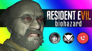 Old Dude Chainsaw Showdown! - Resident Evil 7 (Horror Game Playthrough w/Lui) [Part 2]