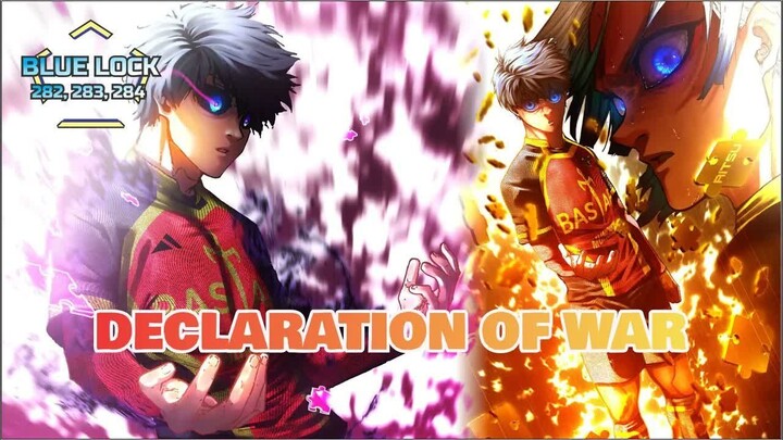DECLARATION OF WAR ｜ BLUE LOCK CHAPTER 282, 283, 284 ｜ FULL PEMBAHASAN