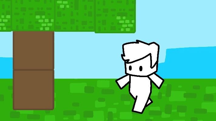 Minecraft cartoon