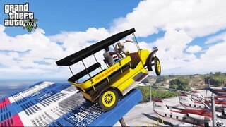 STUNT JUMP KOCAK PAKE TUK-TUK | GTA 5