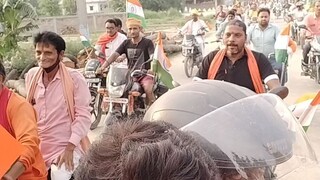 बरौली विधानसभा में तिरंगा यात्रा निकला