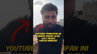Youtuber Vrindavan Hampir Pindah Alam Saat Meniru Mrbeast, ini parah banget #shorts