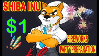 SHIBA INU FIREWORKS PARTY PREPARATION #SHIBAINU #SULTANSARMAN28