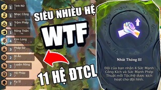 ĐỘI HÌNH NHIỀU HỆ NHẤT ĐTCL MÙA 7 + LÕI " NHẤT THỐNG 3" BUFF KHỦNG CỰC CHẤT