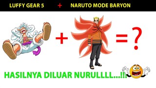 LUFFY GEAR 5 X NARUTO BARYON MODE