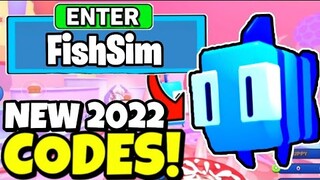 (JANUARY 2022) ALL *NEW* ROBLOX SECRET FISH SIM OP CODES! Fish Sim Roblox 🐟