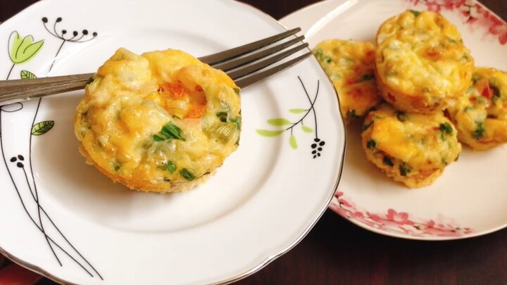 Trứng Nướng Phô Mai cho bữa sáng ngon tuyệt!! | Tra My Cooking
