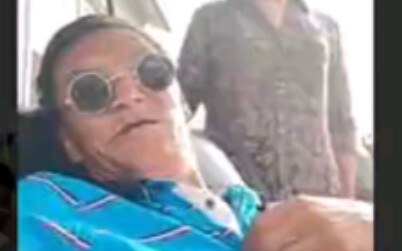 A father who has been strong all his life.