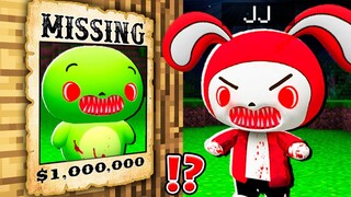 Why Creepy MIKEY is WANTED ? JJ SEARCHING for CREEPY MIKEY at 3:00am ! - in Minecraft Maizen
