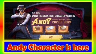 Pubg Mobile Andy Character Event | How to unlock Andy Character Vouchers | Free Premuim Crate Trick