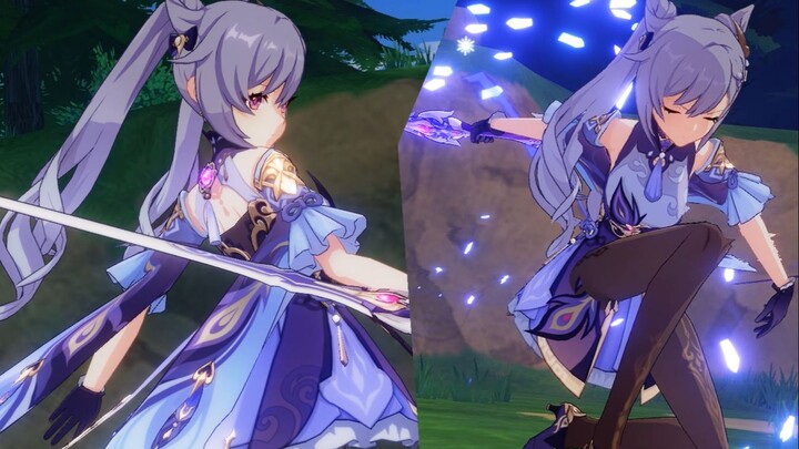 Genshin Impact x Honkai Impact 3: Uji Coba Karakter Keqing Level 10, ini terlalu kuat! Event kolabor