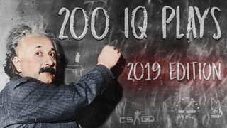THE SMARTEST PRO PLAYS OF 2019! (200IQ Plays, Executes, Moves & More!) - CS:GO