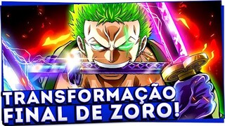 ZORO TRANSFORMANDO ENMA NUMA LÂMINA NEGRA e o SEGREDO DA RAÇA DE KING REVELADO! One Piece 1032