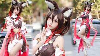 เมื่อฉัน COS หยุดเต้นบนถนน! - ❤️ความท้าทายทางสังคมความตาย! 【เพลงรักแห่งเถาหยวน】