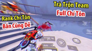 Lần Đầu Trà Trộn Vào Team Rank Chí Tôn. Và Cái Kết RinRin Gánh Team SML | PUBG Mobile