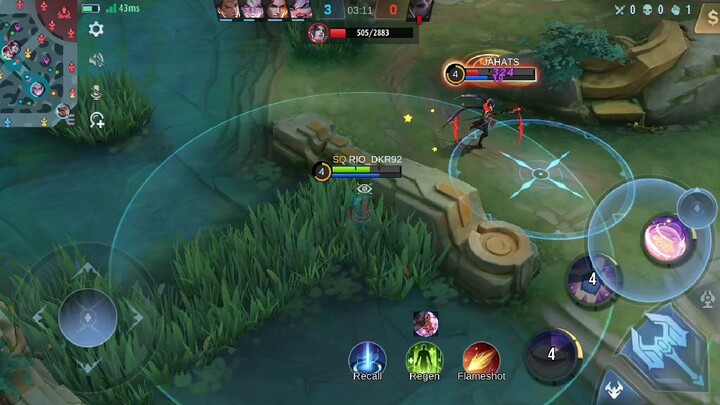 nana gajah bersenang"