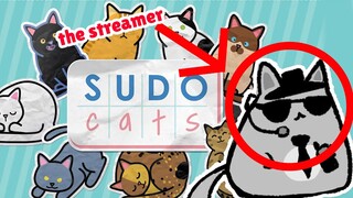 Zecretary (cat) plays Sudoku (cat) 🐱