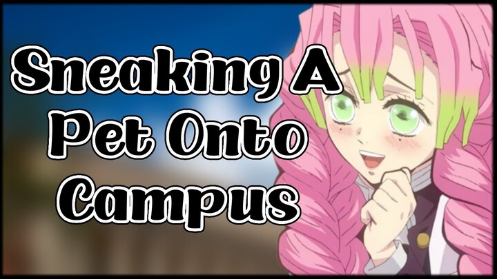Mitsuri Sneaks A Pet Onto Campus - Demon Slayer Character Audio