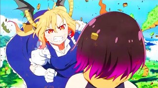 Tohru vs Elma ~ Kobayashi-san Chi no Maid Dragon Season 2 [ AMV ] -Love The Way you Lie ᴴᴰ