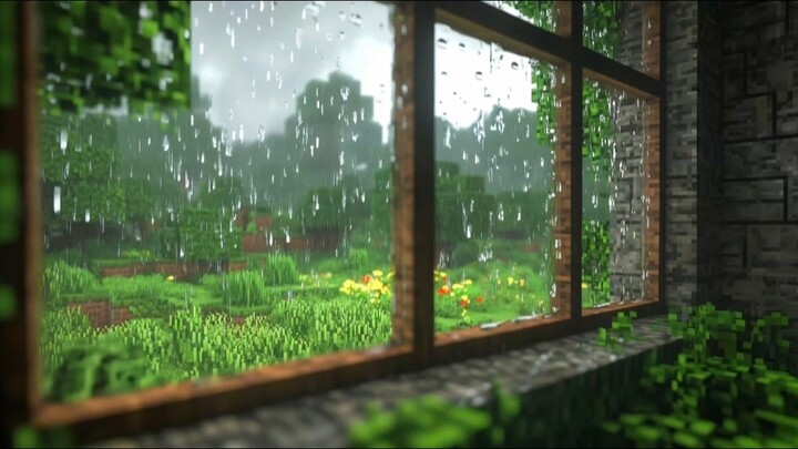 [Minecraft] มายคราฟ ฝนตกแล้ว แต่กลับไม่อาจทำให้คุณในความทรงจำเปียกได้