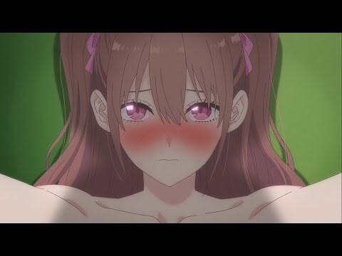 Senpai knocks Mikari down |  2.5 Dimensional Seduction