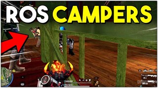 ROS CAMPERS! / AWM QUICKSCOPE (RULES OF SURVIVAL HIGHLIGHTS)