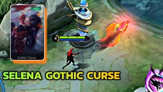 Upcoming Selena Gothic Curse Elite Skin || Selena New skin 2022 Mobile Legends || MLBB