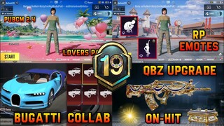 ROYAL PASS M19/M20 | QBZ UPGRADE SKIN | BUGATTI COLLABORATION | NEW SUPERBIKE | NEW LOBBY | 2.4.0