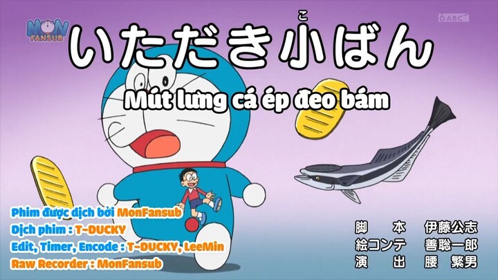 Doraemon 701 Vietsub:Mút lưng cá ép đeo bám , Công tắc độc tài