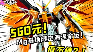 就换个色你卖我五百多块！太不地道啦！【万代MG高达基地限定海涅命运】