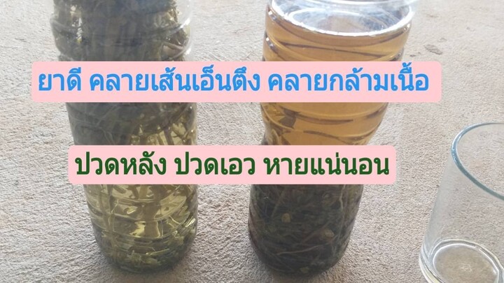 อาการปวดหลัง ปวดเอว คลายเส้นเอ็นตึง มื้อเท้าชา หายชัว/โดยฮอยไทยอีสาน