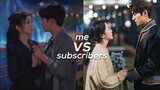 Korean Drama Favorites: Me vs My Subscribers