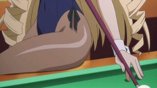 "It turns out that a bunny girl is the best for playing billiards!"