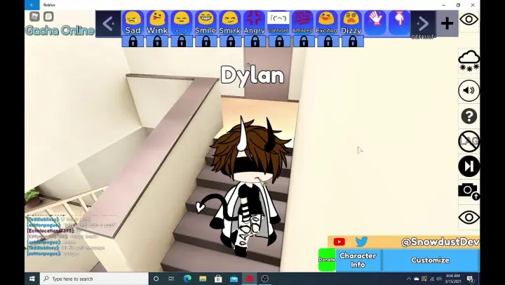 I Found A Secret Place In Anna House!!!(Gacha Online Roblox)