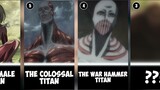 Attack On Titan - BEST TITAN