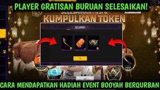 CARA CLAIM HADIAH EVENT BOOYAH BERQURBAN FF || CARA MENDAPATKAN GLOO WALL THE ONE TERBARU