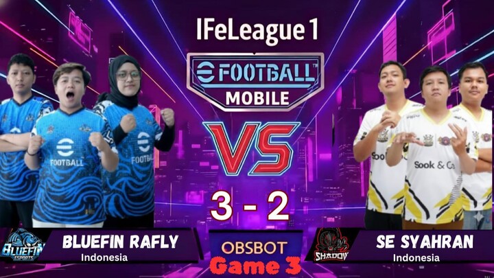 Game 3 Panas! BLUEFIN RAFLY Taklukkan SE SYAHRAN!